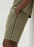 Khaki Grandad Co Ord Shorts - XS Image 1