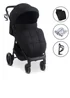 My Babiie Black Leopard Print Dani Dyer Pushchair - One Size Image 1