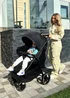 My Babiie Black Leopard Print Dani Dyer Pushchair - One Size Image 2