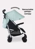 My Babiie Aqua Billie Faiers Quilted Lightweight Stroller - One Size Image 3