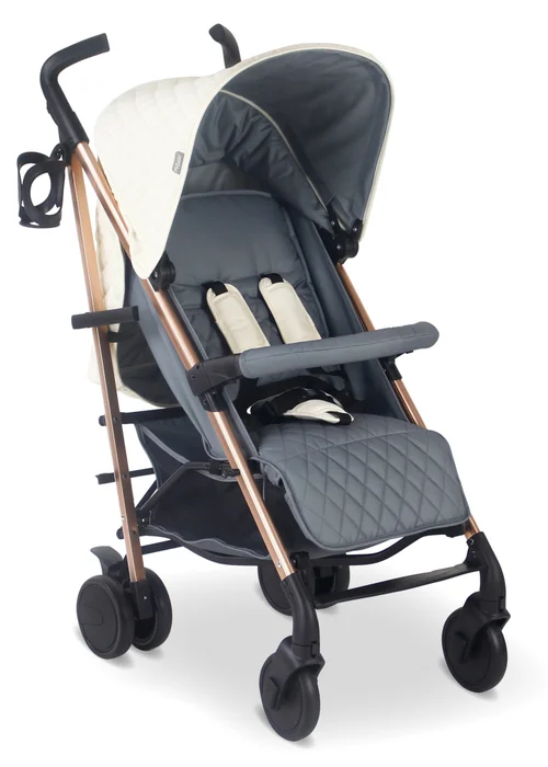 My Babiie Cream Billie Faiers Quilted Lightweight Stroller - One Size Image 2