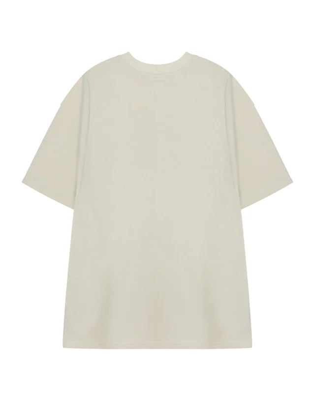 Yellowstone Beige Cowboy Poker Short Sleeved T-Shirt