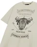 Yellowstone Beige Cowboy Poker Short Sleeved T-Shirt - Extra Large Image 5