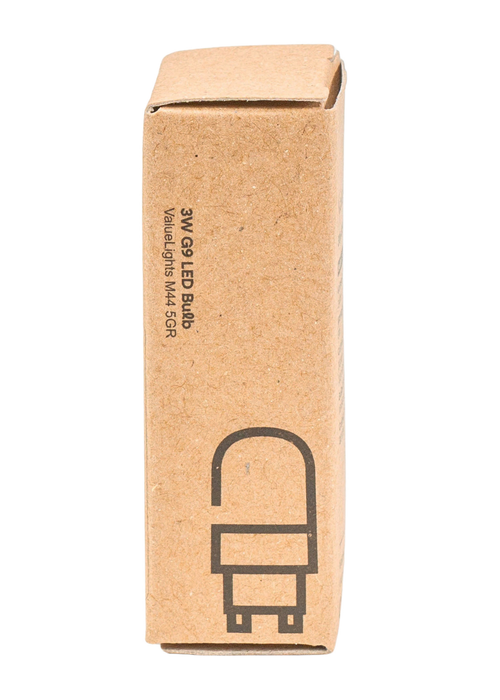 ValueLights 6 Pack G9 LED 3W Cool White 6500K Light Bulbs (6.2cm x 2cm x 2cm) - One Size Image 3