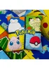 Pokemon Multi Colour Retro Square Cushion (40x40cm) - One Size Image 3