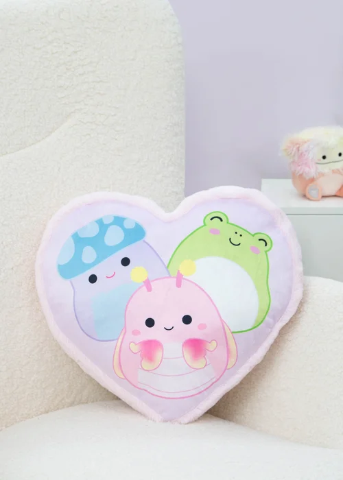 Squishmallows Multi Colour Flash Decorative Shaped Cushion - One Size Image 4