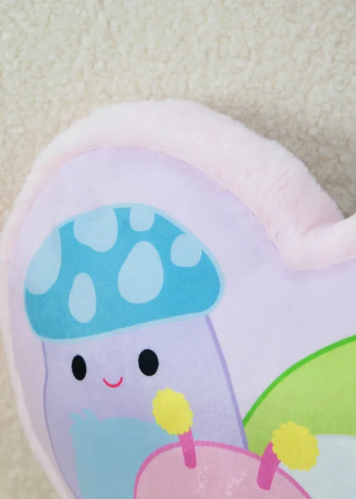 Squishmallows Multi Colour Flash Decorative Shaped Cushion - One Size Image 5