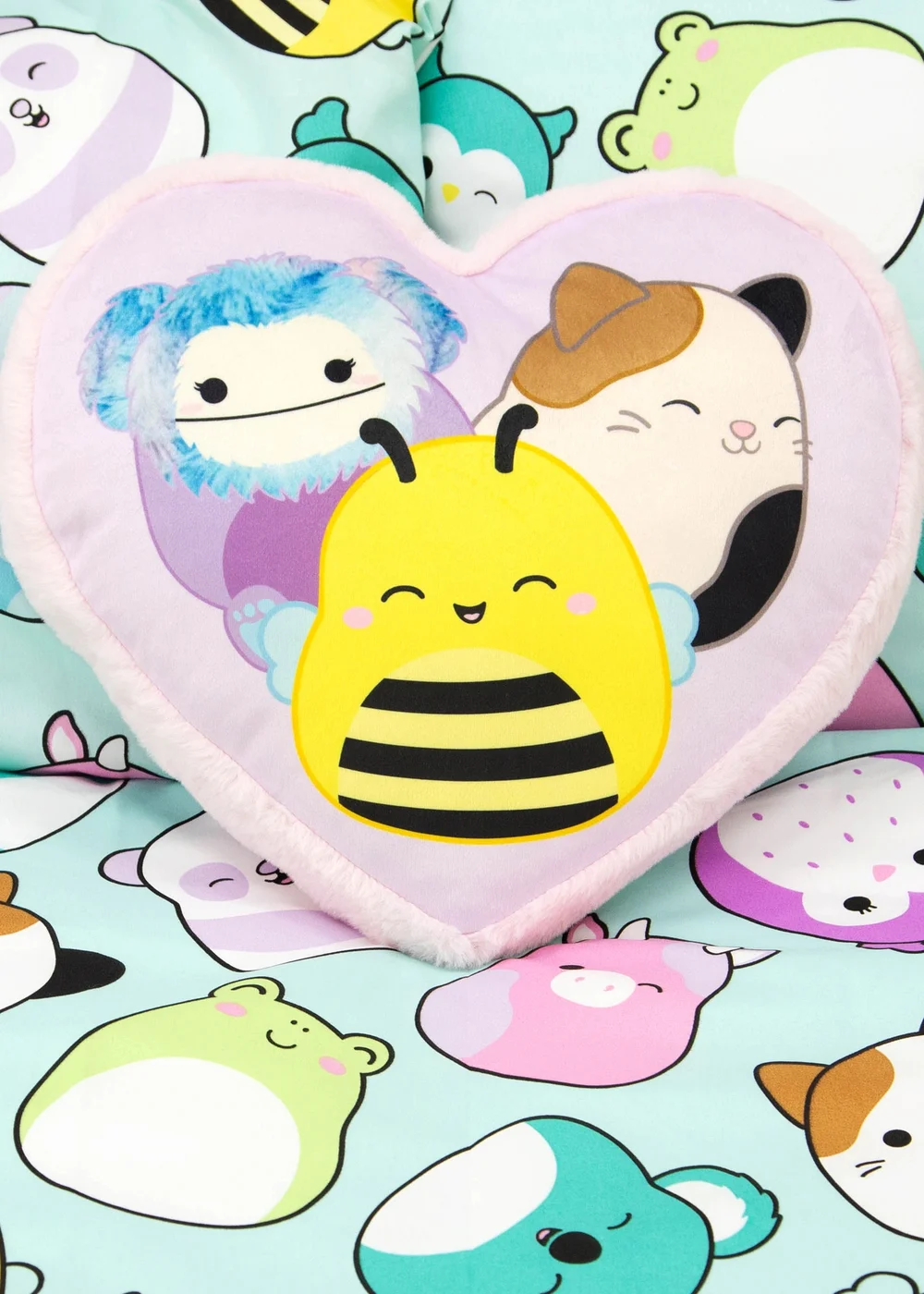 Squishmallows Multi Colour Flash Decorative Shaped Cushion - One Size Image 1