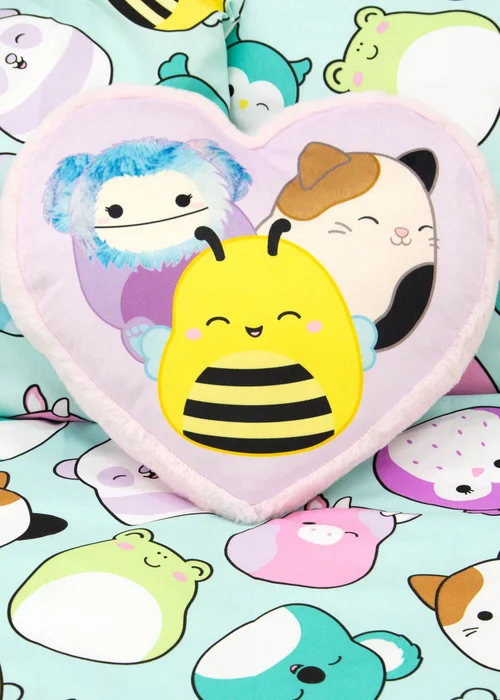 Squishmallows Multi Colour Flash Decorative Shaped Cushion - One Size Image 1