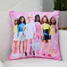 Barbie Pink Unboxed Square Cushion (40x40cm) - One Size Image 3