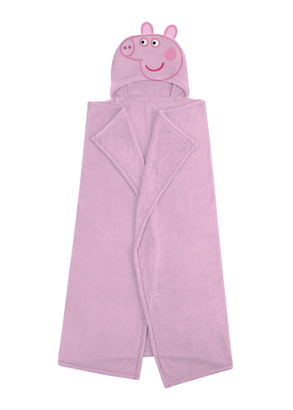 Peppa Pig Pink 3D Hooded Wearable Throw - One Size Image 2