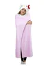 Hello Kitty Pink 3D Hooded Wearable Throw - One Size Image 2