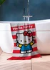 Hello Kitty Red Stripe Beach Towel - One Size Image 4