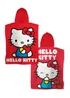 Hello Kitty Red Cheeky Poncho Towel - One Size Image 5