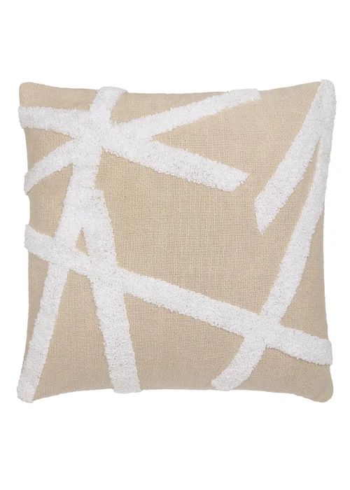 Appletree Loft Otto Natural Filled Cushion - 43W X 43D Image 2