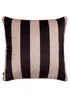 Laurence Llewelyn-Bowen Festivo Velvet Black Filled Cushion - 55 x 55cm Image 3