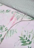 Soiree Enya Digitally Printed Pink Duvet Cover Set - Double Image 3