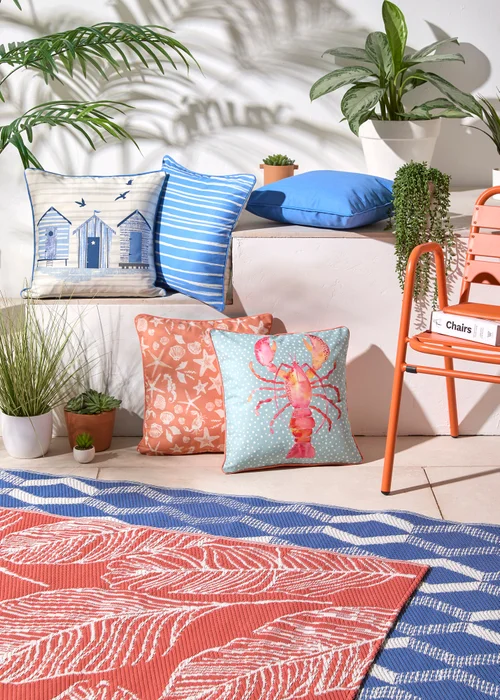 Fusion Matteo Terracotta Outdoor Rug - 120 x 170 Image 4