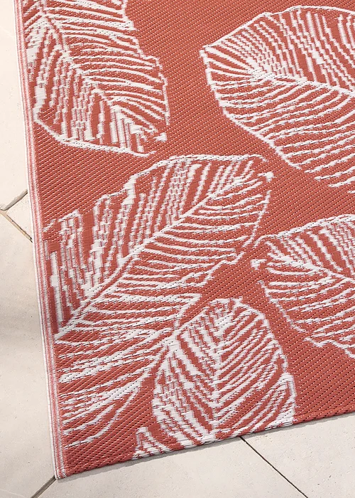 Fusion Matteo Terracotta Outdoor Rug - 120 x 170 Image 2