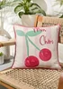 Fusion Cherry Reversible Pink Filled Cushion - 43W X 43D Image 1