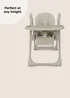 My Babiie Oatmeal Luxe Highchair - One Size Image 3