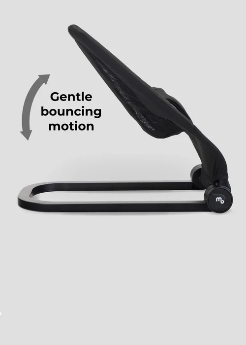 My Babiie Black Reclining Baby Bouncer - One Size Image 3