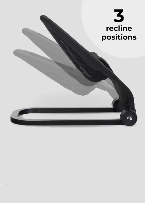 My Babiie Black Reclining Baby Bouncer - One Size Image 4