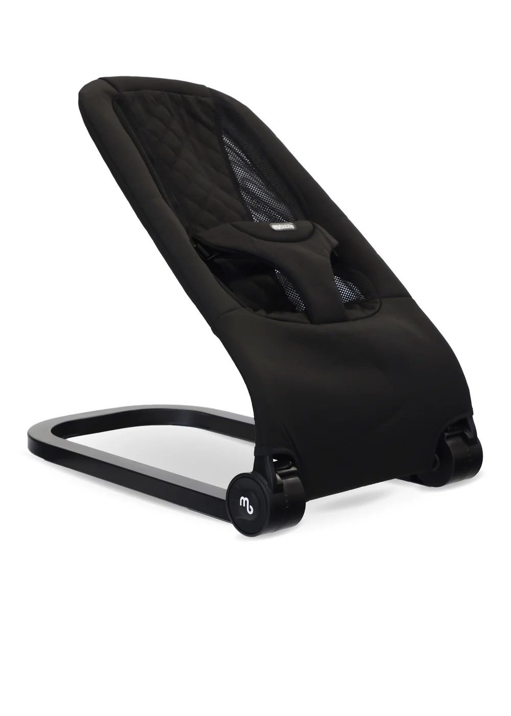 My Babiie Black Reclining Baby Bouncer - One Size Image 1