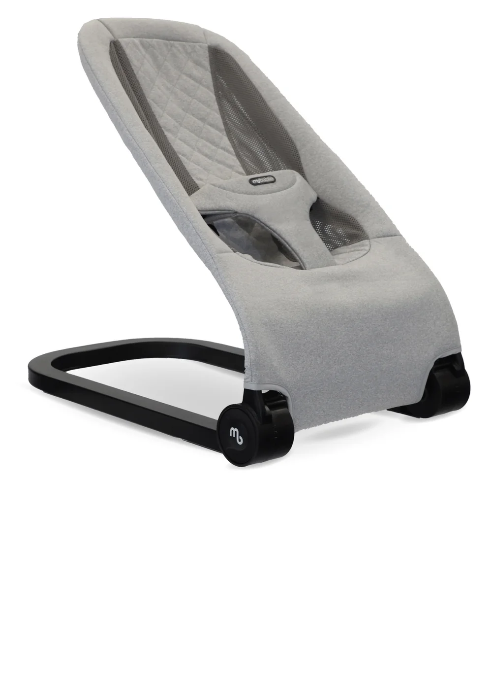 My Babiie Grey Reclining Baby Bouncer - One Size Image 1