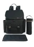 My Babiie Black Quilted Backpack Changing Bag - One Size Image 1