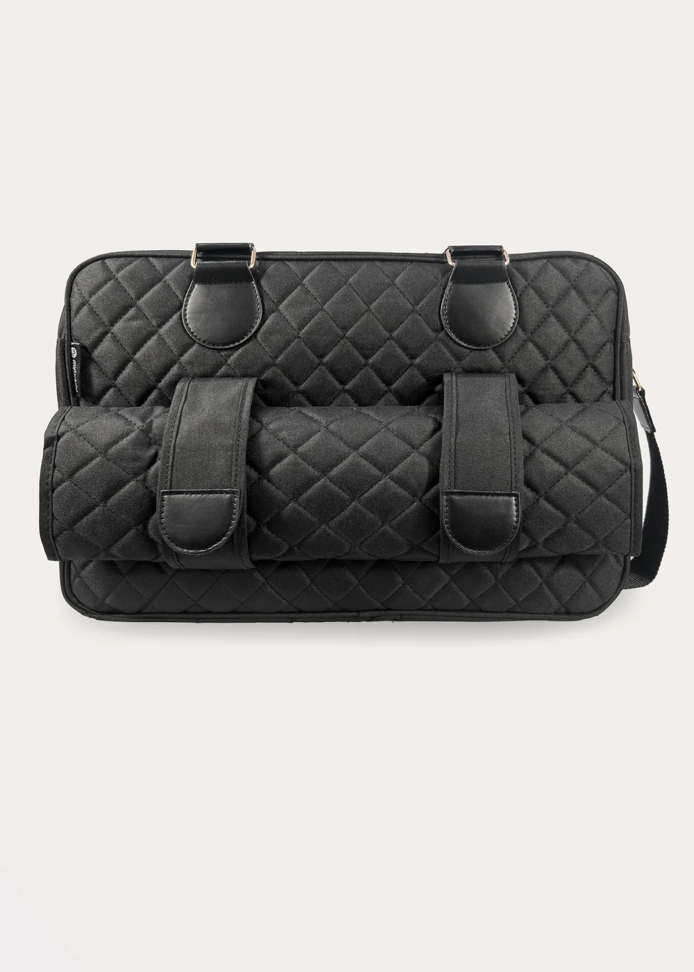 My Babiie Black Quilted Deluxe Changing Bag - One Size Image 2