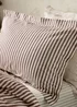 Yard Hebden Melange Stripe Pillowcase - 74cm x 50cm Image 1