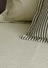 Yard Hebden Melange Stripe Fitted Sheet - Fitted Single Image 2