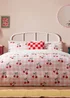 Heya Home Cherry Gingham Printed Duvet Cover Set - Double Image 1