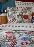 1973 Ishana Reversible Floral Duvet Cover Set - Red - Single Image 2