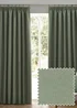 furn. Dawn 100% Blackout Thermal Pencil Pleat Curtains - 46W X 54D (117x137cm) Image 1