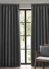 furn. Dawn 100% Blackout Thermal Pencil Pleat Curtains - 46W X 54D (117x137cm) Image 2