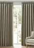furn. Dawn 100% Blackout Thermal Pencil Pleat Curtains - 46W X 54D (117x137cm) Image 2