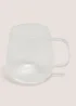 Glass Ribbed Mug Image 1
