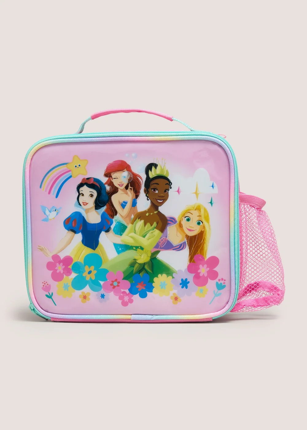 Disney Princess Pink Lunch Bag & Snack Box Image 1