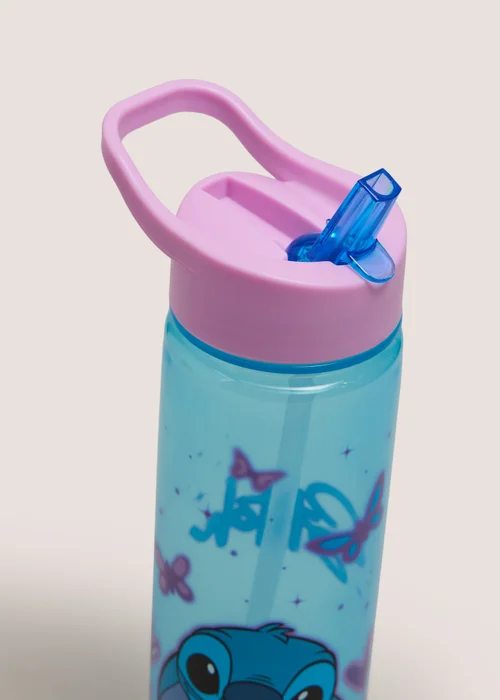 Disney Kids Blue Stitch Water Bottle Image 2