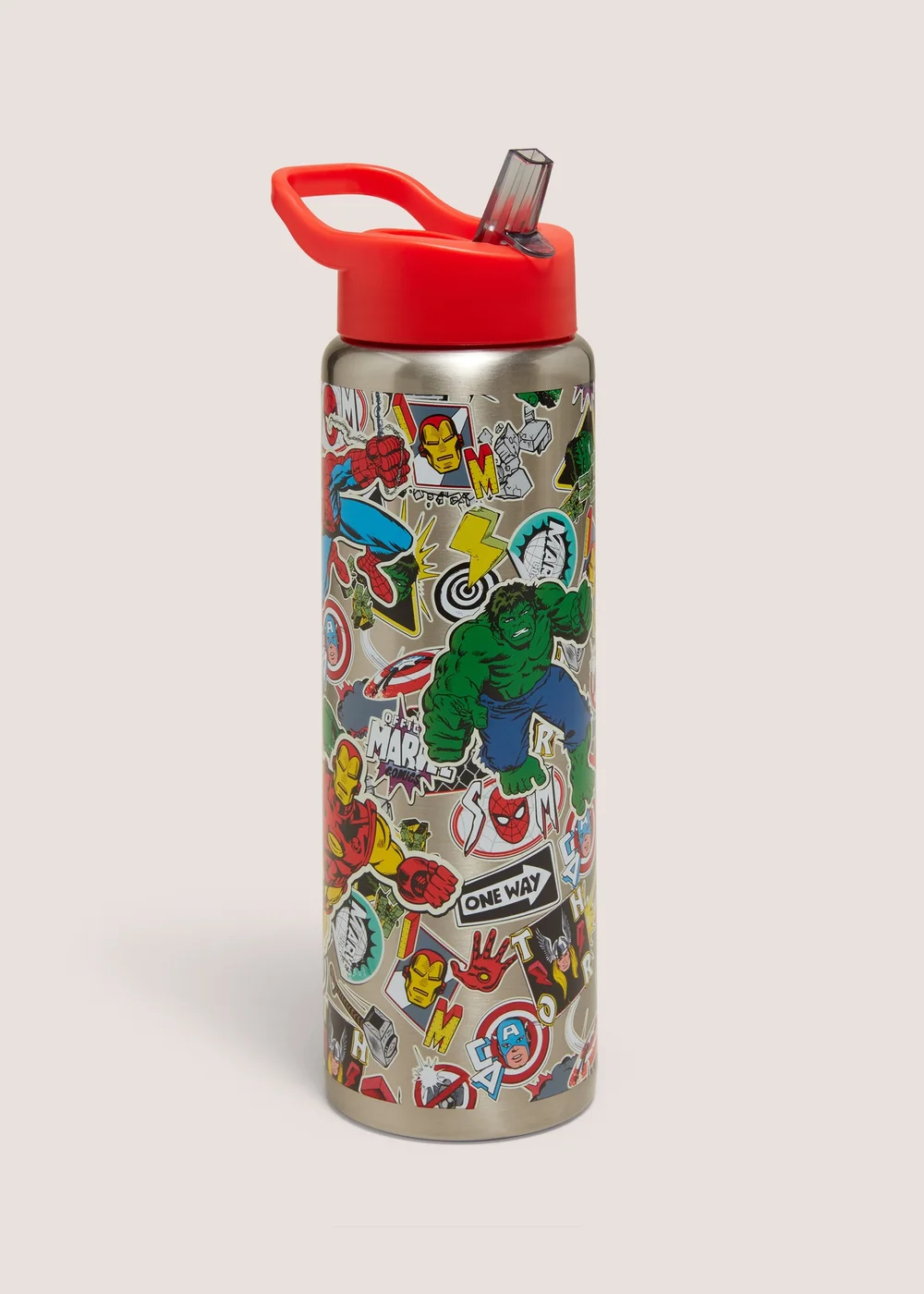 Marvel Stainless Steel Water Bottle Image 1