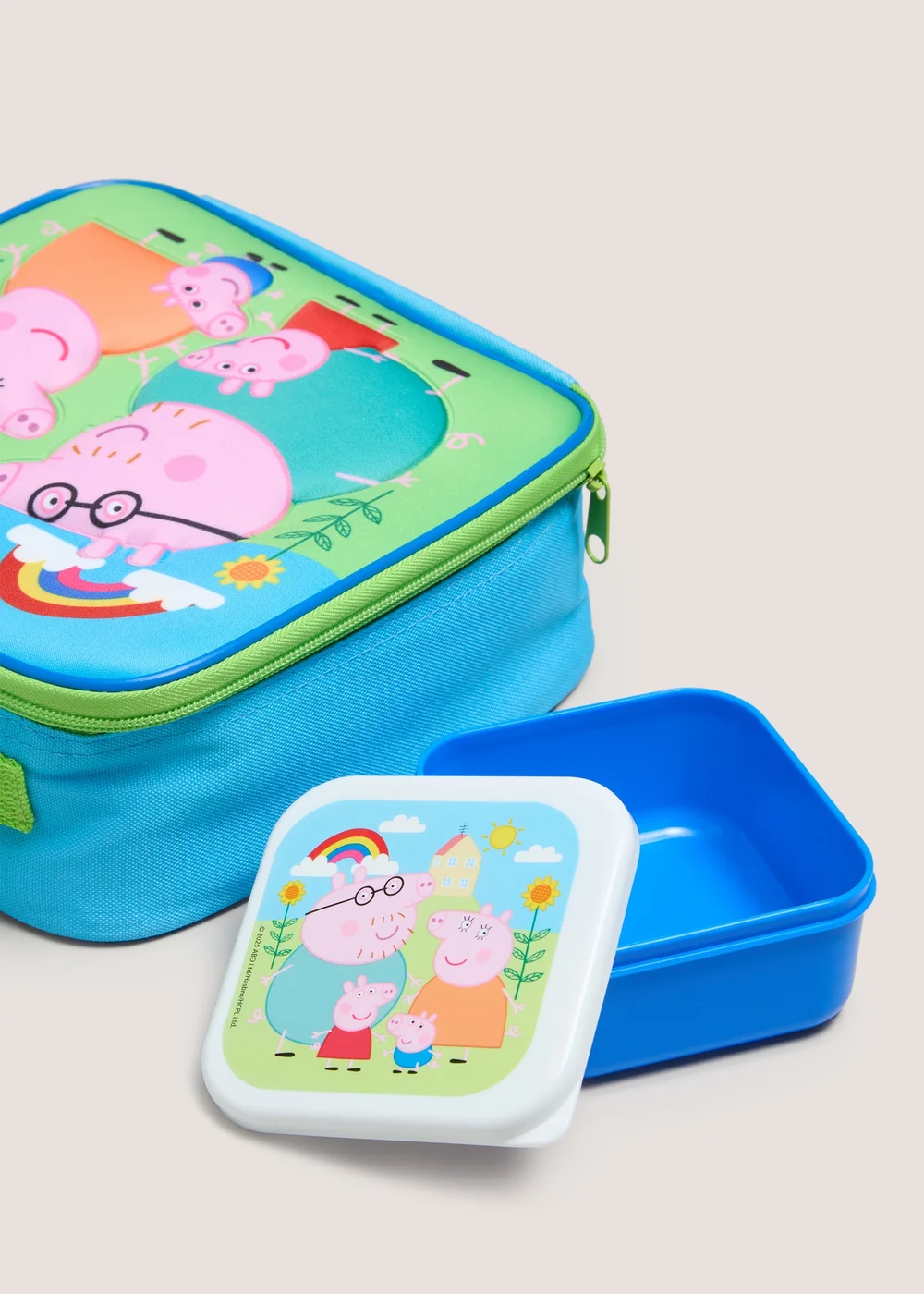 Peppa Pig Bag & Snack Set Image 1