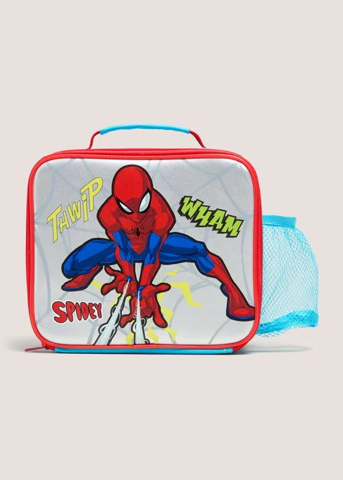 Spiderman Kids Lunch Bag & Snack Pot Image 1