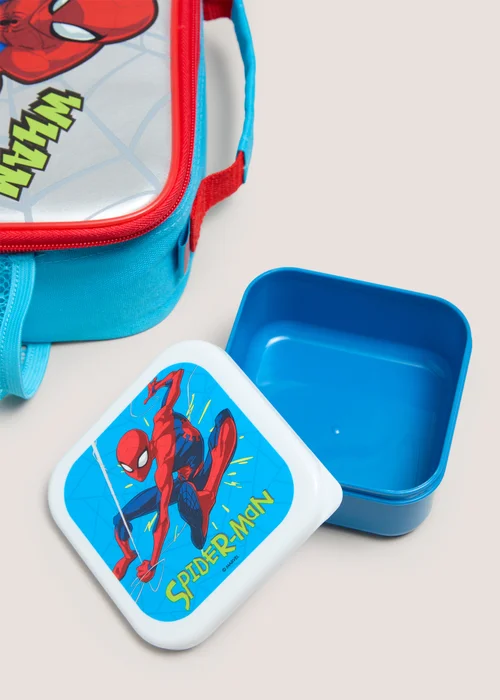 Spiderman Kids Lunch Bag & Snack Pot Image 2