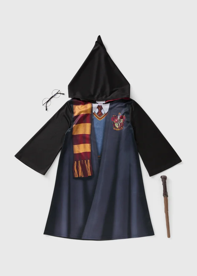 Kids Black Harry Potter Costume (5-12yrs)