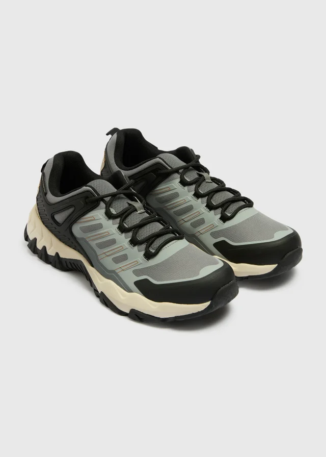 Grey Trek Trainers
