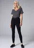 Black Jessie High Waist Skinny Jeans - Size 08 29 leg Image 1