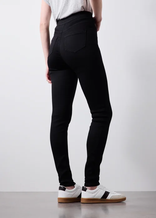 Black Jessie High Rise Skinny Jeans - 8/L29 Image 2