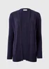 Navy Supersoft Longline Cardigan - 8 Image 4